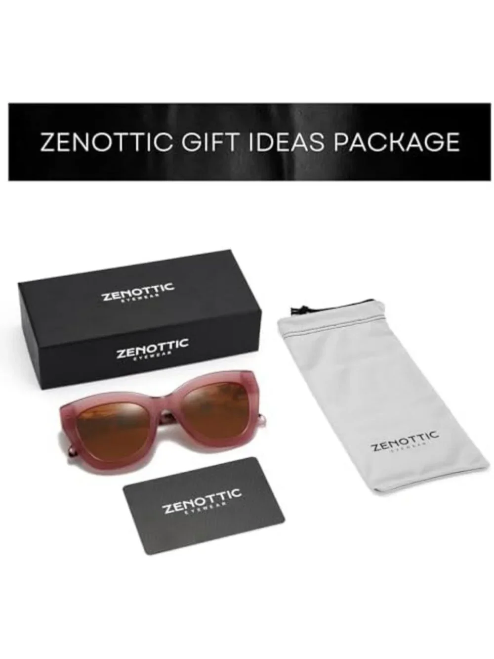 Trendy Polarized Retro Cat Eye Sunglasses for Women - UV400 Protection Shades